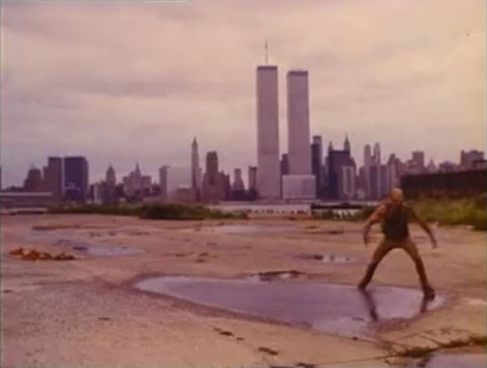 The World Trade Center as seen in The Toxic Avenger