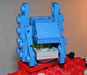 LEGO Optimus Prime head detail