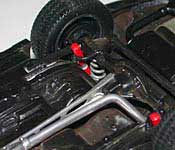 Knight Rider Legends KITT rear suspension