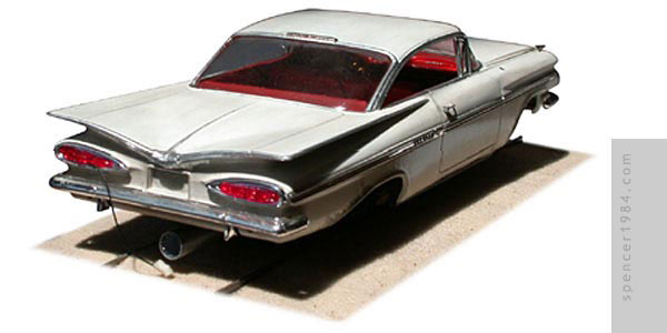 1959 Chevrolet Impala Rocket Sled from an online story