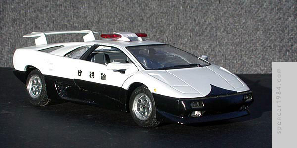 Lamborghini Diablo Police Car 8