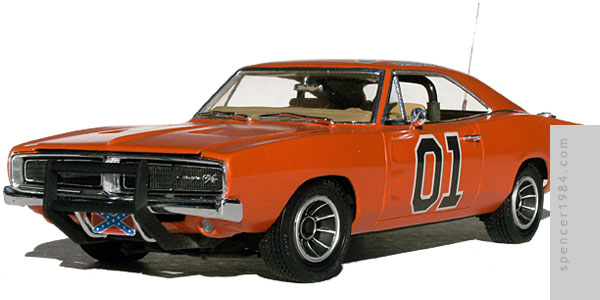 Bo Luke's General Lee 1969 Dodge Charger from the original TV show The