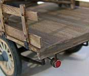 Beverly Hillbillies Truck wood grain detail