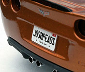 JOSHREADS license plate