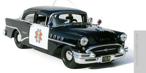 1955 Buick Century Police car from the TV series Highway Patrol