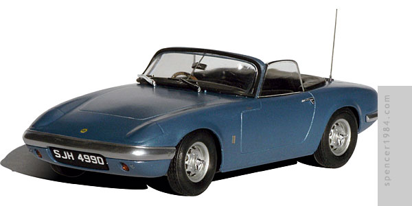 Emma Peel's Lotus Elan from the TV series The Avengers