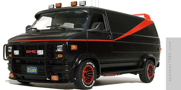GMC Vandura used in the TV series The A-Team