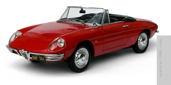 Alfa Romeo Spider 1600 from the movie The Graduate