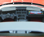 Karate Corvette dashboard