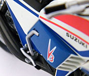 Kamen Rider Hurricane side detail