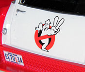 Ghostbusters Ecto-1A rear door