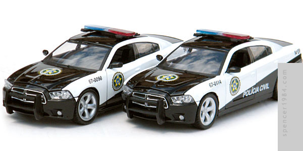 2011 Dodge Charger Pursuit from the movie Fast Five