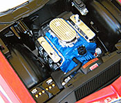 Starsky and Hutch Ford Torino engine right side