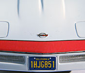 A-Team Corvette nose detail