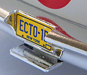 Ghostbusters Ecto-1B rear license plate