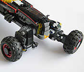 The LEGO Batman Movie Batmobile suspension demo