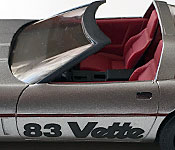 Matchbox 83 Corvette side detail