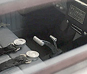Cobra 1950 Mercury shifter and radio