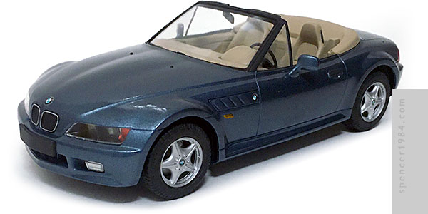 BMW Z3 driven by Pierce Brosnan in Goldeneye