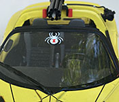 Death Racers Lotus Elise windshield