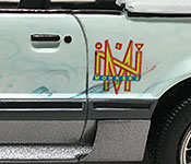 New Monkees Mustang GT door logo