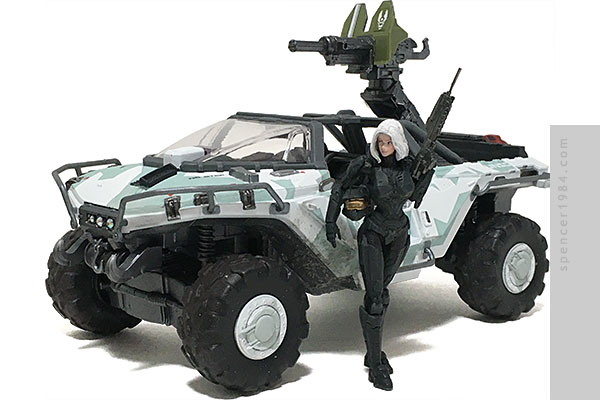 M12B Tundra Warthog and Female Spartan from Halo
