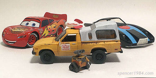 Pixar Pizza Planet 1978 Gyoza Mark VII Lite Hauler Delivery Truck
