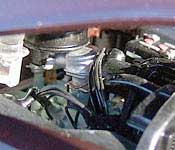 Danbury Mint 1949 Mercury Convertible Engine