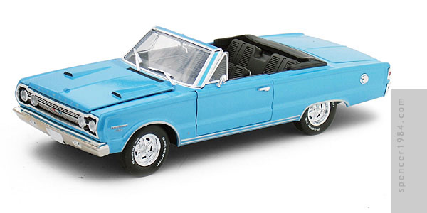 Reel Rides Tommy Boy 1967 Plymouth Belvedere GTX