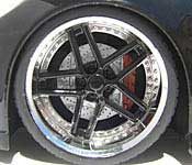 Jada Toys 2006 Chevy Corvette Z06 Wheel Detail