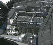 Jada Toys 2006 Chevy Corvette Z06 Engine