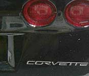 Jada Toys 2006 Chevy Corvette Z06 Rear Fascia Detail