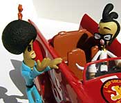 Jada Toys Chop Socky Chooks Chooksmobile Ko Joe and Chuckie Chan Figures