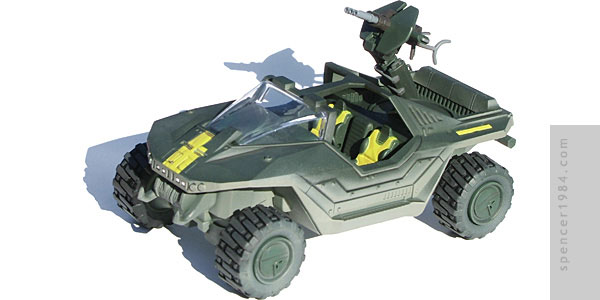 Warthog Halo 2 Series 1 action figure vehicle Joyride