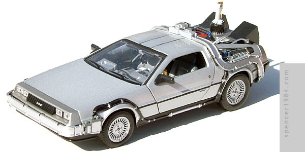 Welly/FuRyu DeLorean Back to the Future 2 Time Machine