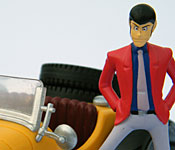 Banpresto Lupin the 3rd Mercedes-Benz SSK Arsene Lupin figure