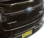 Greenlight Collectibles Men in Black 3 Ford Taurus SHO rear