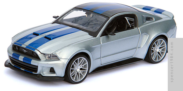 Need For Speed Movie Mustang Shelby GT500 1:24 Scale Die-Cast Metal Vehicle