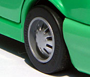 Chevron Cars Wendy Wagon wheel detail
