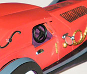 Walt Disney Classics Collection Cruella's Car side detail