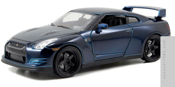 Toyota Supra 1995 Brian's car dal film Fast & Furious + Brian O'Conner 1:18