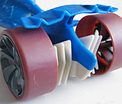 Hot Wheels Battle Force 5 Water Slaughter rear