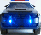 Tomy Zootopia Police Cruiser lights