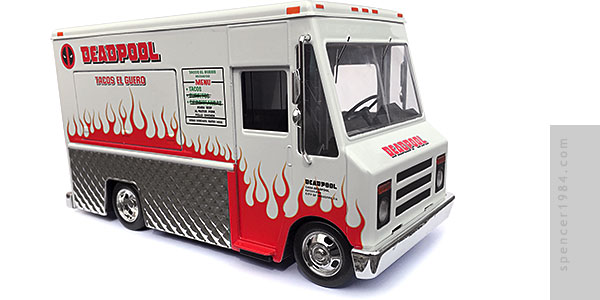 deadpool diecast taco truck