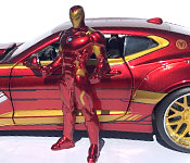 Jada Toys Iron Man Chevrolet Camaro with figure