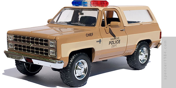 Hollywood Rides Hopper's 1980 Chevy K5 Blazer Die-cast Toy SUV Jeep 