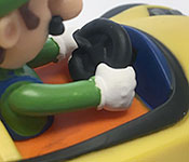 Mario Kart Luigi Sports Coupe cockpit