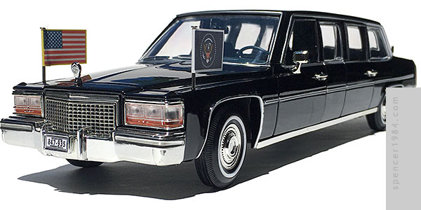 Road Signature 1983 Cadillac Presidential Limousine Diecast Review