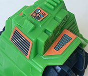Mattel Masters of the Universe He-Man and Ground Ripper rear deck