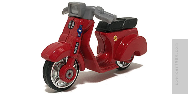 Mattel Deadpool Scooter Motorcycle